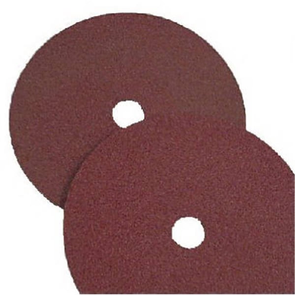 Virginia Abrasives 7 X 0.1 In. 24 Grit Resin Fiberglass Sanding Disc, 25Pk 760424 - main